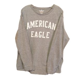 American Eagle Outfitters Soft Vintage Fit Active Flex Long Sleeve Shirt SZ XL